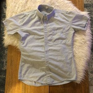American Apparel Short Sleeve Button Up Shirt